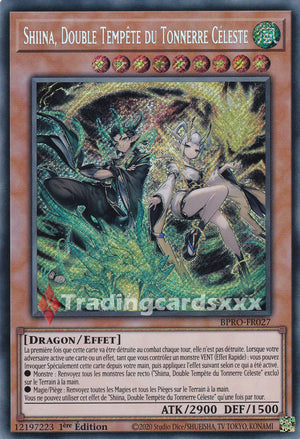 Yu-Gi-Oh! Shiina, Double Tempête du Tonnerre Céleste : SE BPRO-FR027