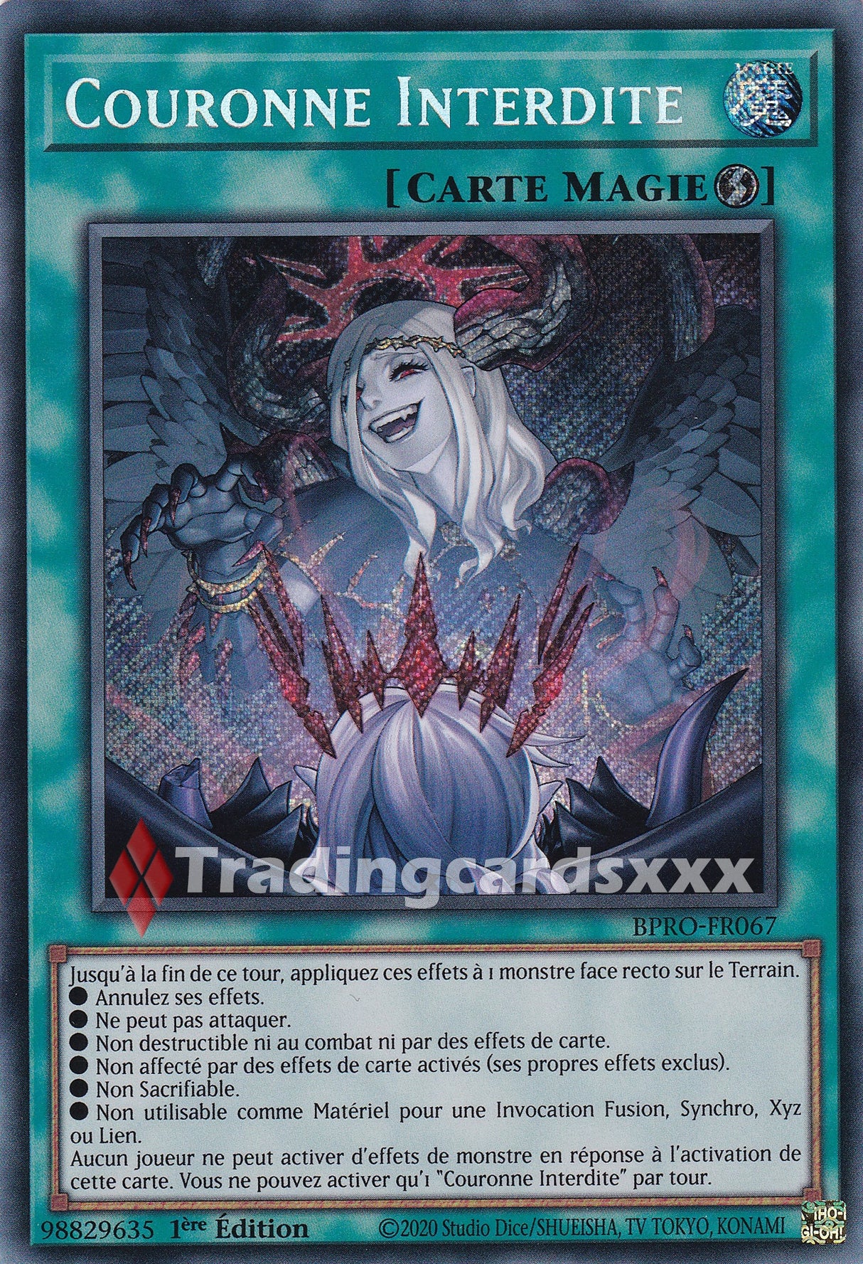 Yu-Gi-Oh! Couronne Interdite : SE BPRO-FR067