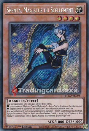 Yu-Gi-Oh! Spenta, Magistus du Scellement : SE BPRO-FR098