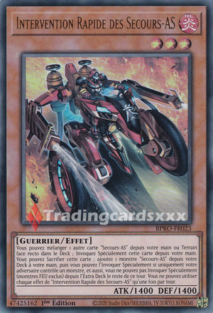 Yu-Gi-Oh! Intervention Rapide des Secours-AS : UR BPRO-FR023