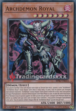 Yu-Gi-Oh! Archdémon Royal : UR BPRO-FR014