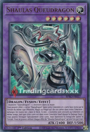 Yu-Gi-Oh! Shaulas Queudragon : UR BPRO-FR037