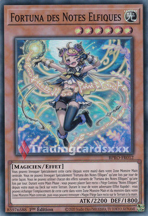 Yu-Gi-Oh! Fortuna des Notes Elfiques : SR BPRO-FR012