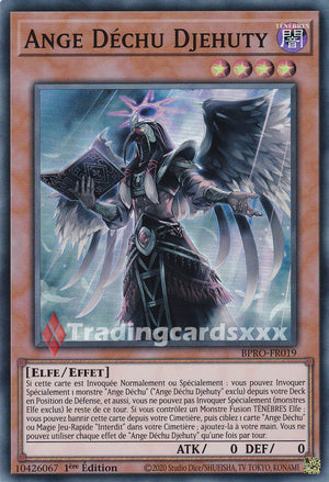 Yu-Gi-Oh! Ange Déchu Djehuty : SR BPRO-FR019