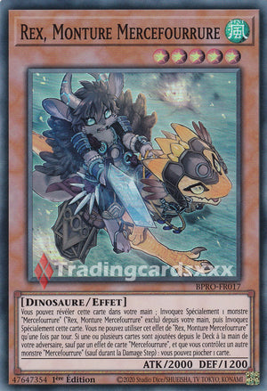 Yu-Gi-Oh! Rex, Monture Mercefourrure : SR BPRO-FR017