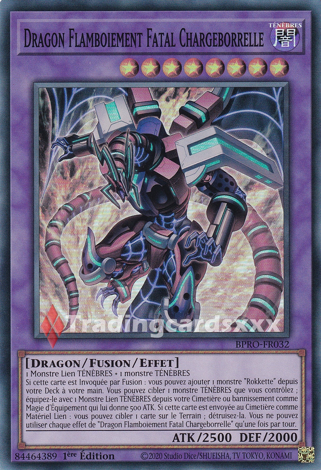 Yu-Gi-Oh! Dragon Flamboiement Fatal Chargeborrelle : SR BPRO-FR032