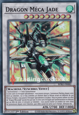 Yu-Gi-Oh! Dragon Méca Jade : SR BPRO-FR082