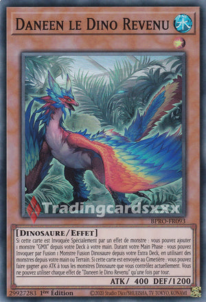 Yu-Gi-Oh! Daneen le Dino Revenu : SR BPRO-FR093