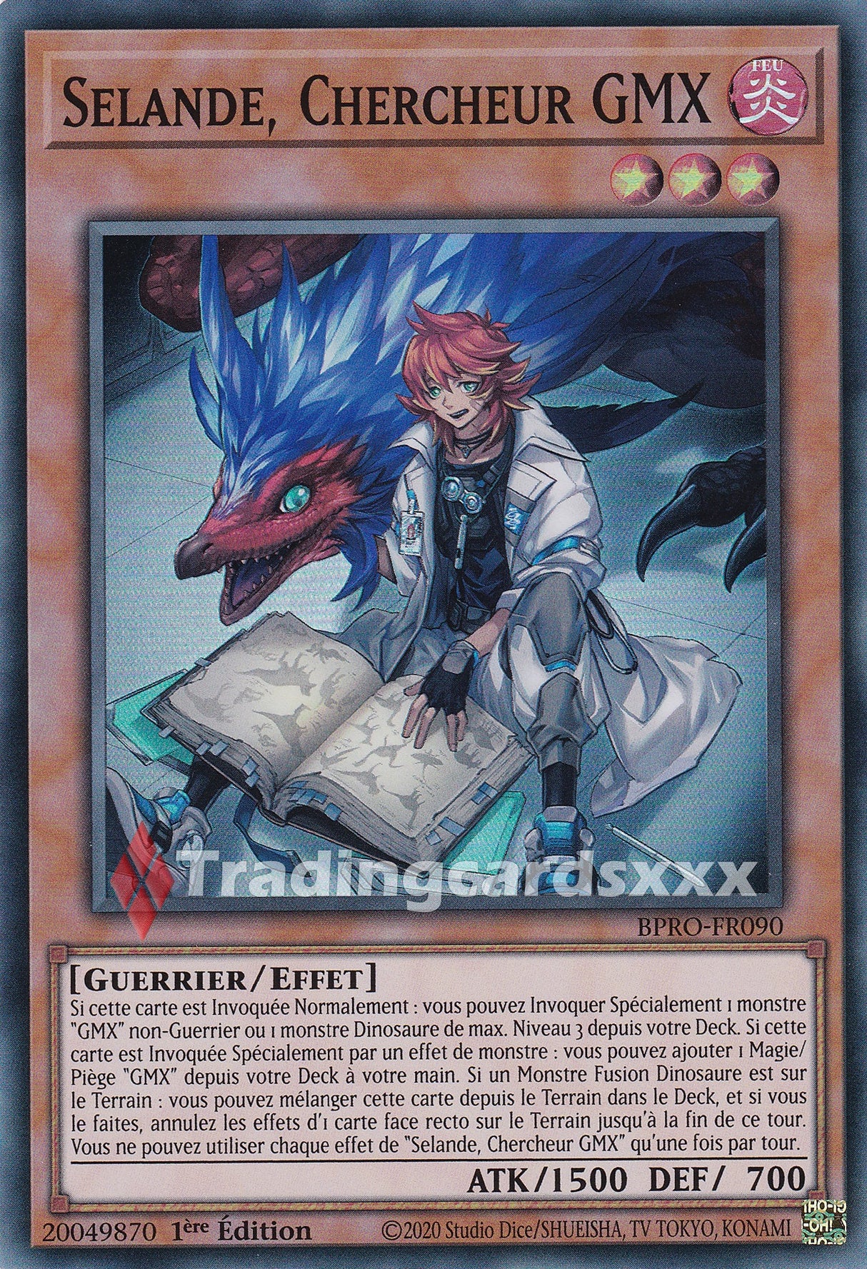 Yu-Gi-Oh! Selande, Chercheur GMX : SR BPRO-FR090