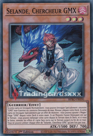 Yu-Gi-Oh! Selande, Chercheur GMX : SR BPRO-FR090