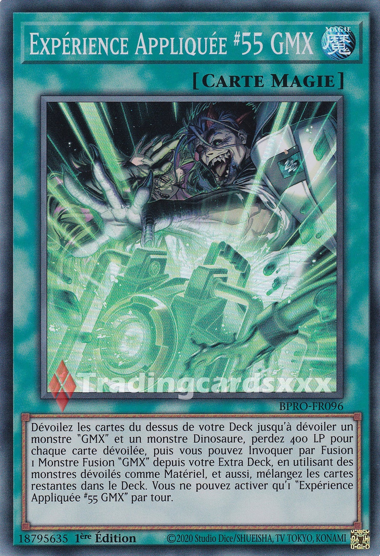 Yu-Gi-Oh! Expérience Appliquée #55 GMX : SR BPRO-FR096