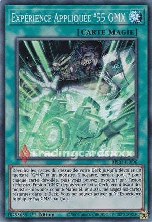 Yu-Gi-Oh! Expérience Appliquée #55 GMX : SR BPRO-FR096