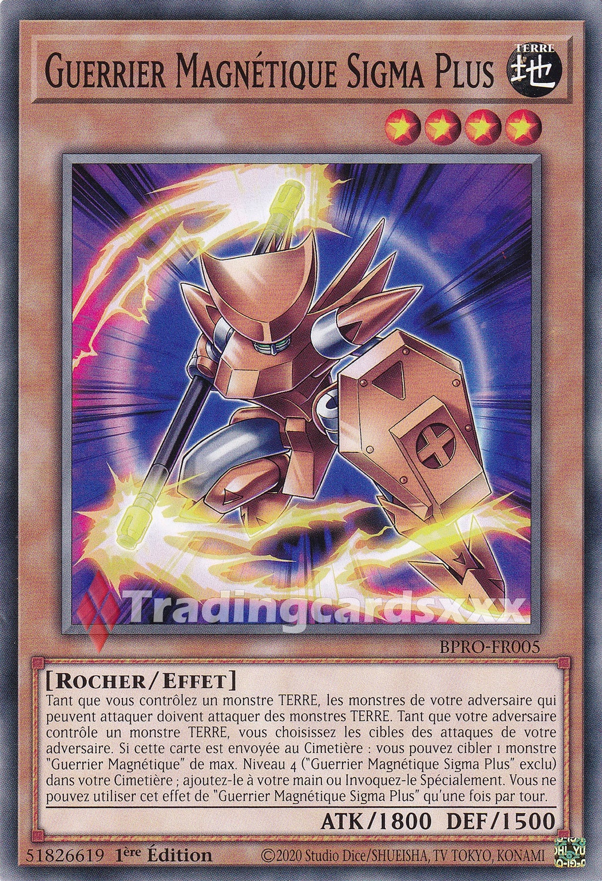 Yu-Gi-Oh! Guerrier Magnétique Sigma Plus : C BPRO-FR005