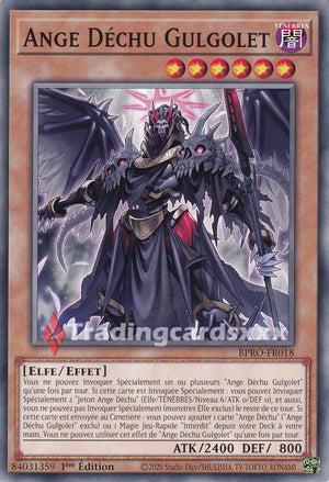 Yu-Gi-Oh! Ange Déchu Gulgolet : C BPRO-FR018