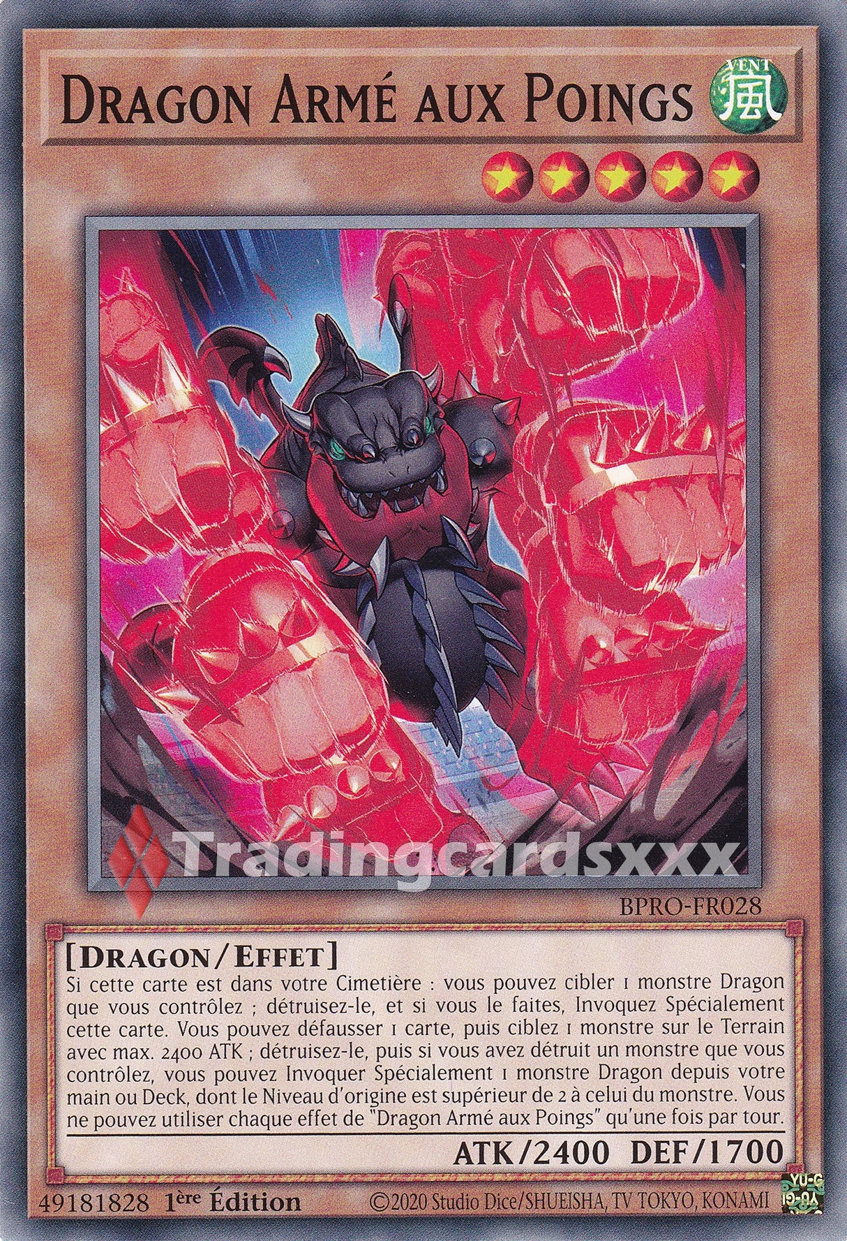 Yu-Gi-Oh! Dragon Armé aux Poings : C BPRO-FR028