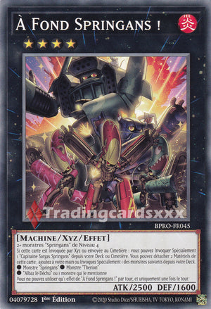 Yu-Gi-Oh! À Fond Springans ! : C BPRO-FR045