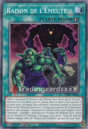 Yu-Gi-Oh! Raison de l'Émeute : C BPRO-FR069