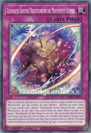 Yu-Gi-Oh! Techniques Furtives Mercefourrure des Mouvements Ultimes : C BPRO-FR075