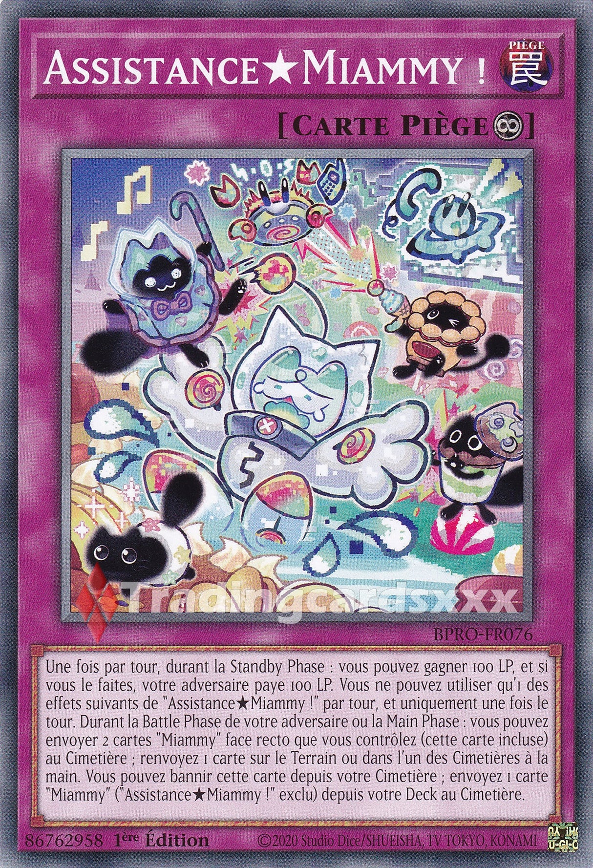 Yu-Gi-Oh! Assistance★Miammy ! : C BPRO-FR076