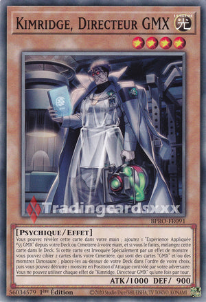 Yu-Gi-Oh! Kimridge, Directeur GMX : C BPRO-FR091