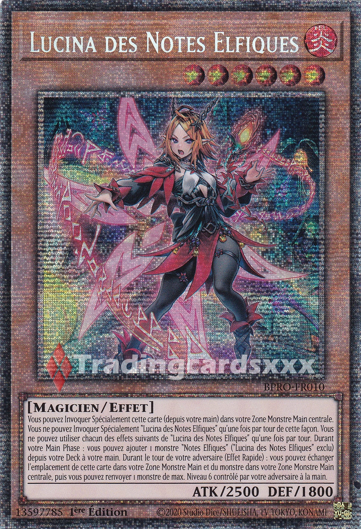 Yu-Gi-Oh! Lucina des Notes Elfiques : STAR BPRO-FR010