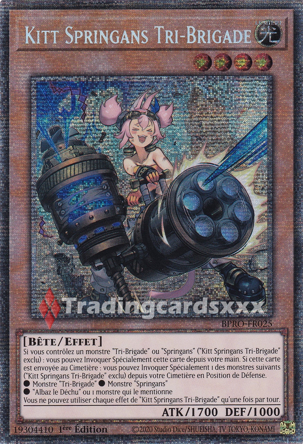 Yu-Gi-Oh! Kitt Springans Tri-Brigade : STAR BPRO-FR025