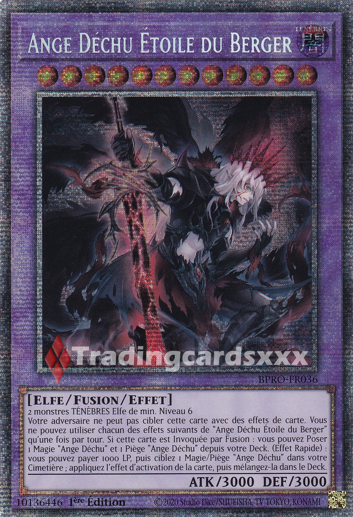 Yu-Gi-Oh! Ange Déchu Étoile du Berger : STAR BPRO-FR036