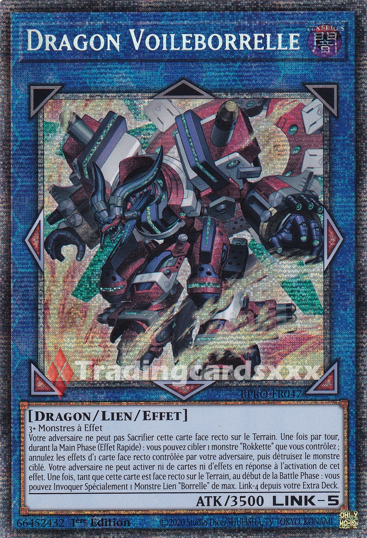 Yu-Gi-Oh! Dragon Voileborrelle : STAR BPRO-FR047