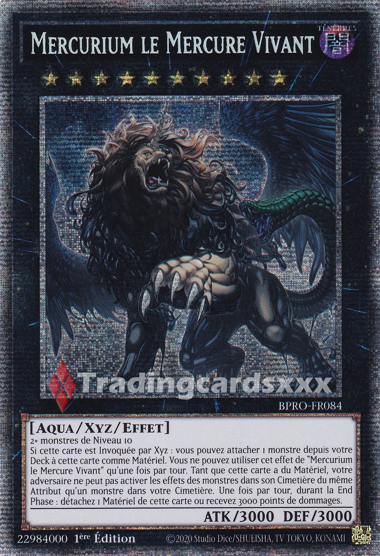 Yu-Gi-Oh! Mercurium le Mercure Vivant : STAR BPRO-FR084
