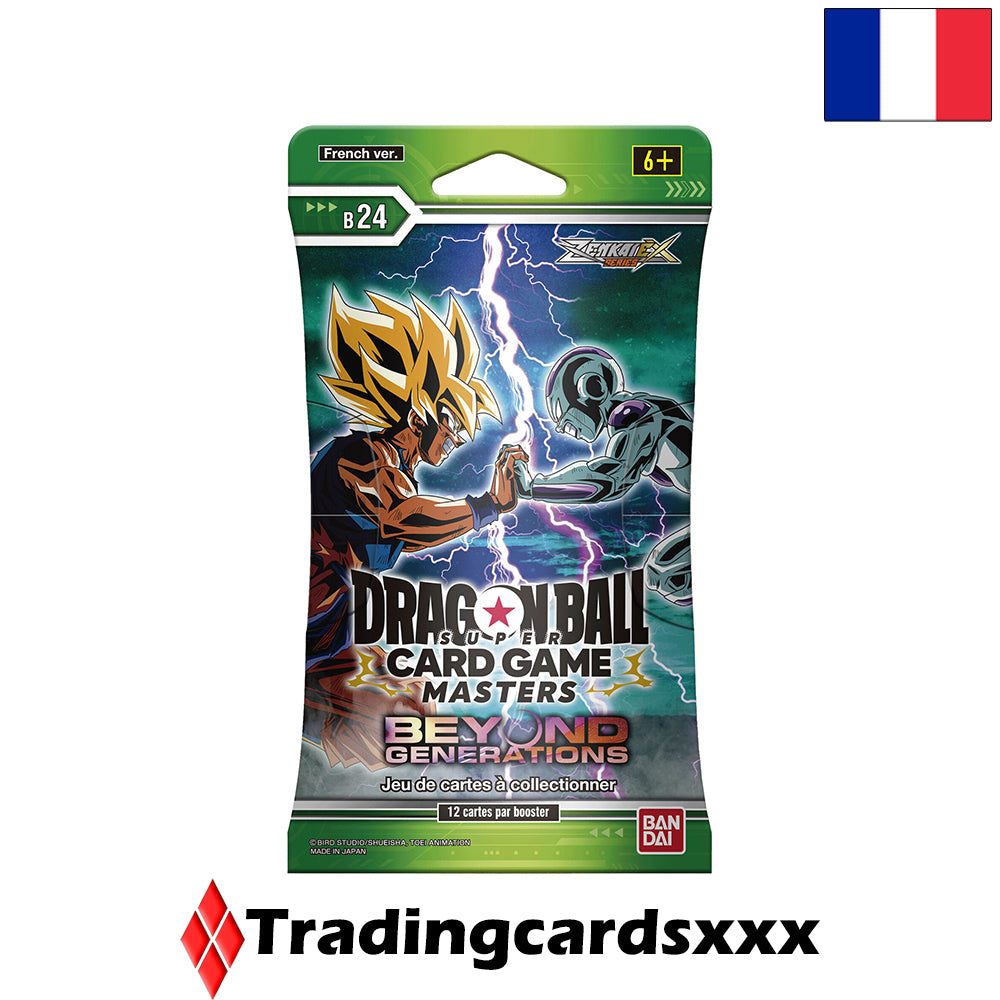 Dragon Ball Super - Booster sous blister de 12 cartes B24 : Beyond Generations