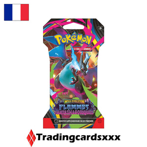 Pokémon - Booster sous blister de 10 cartes ME02 : Flammes Fantasmagoriques