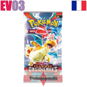 Pokémon - Booster de 10 cartes EV03 : Flammes Obsidiennes