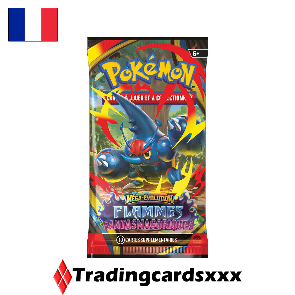 Pokémon - Booster de 10 cartes ME02 : Flammes Fantasmagoriques