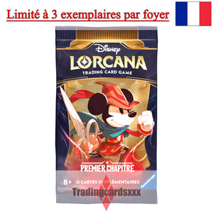 Disney Lorcana TCG - Booster de 12 cartes  : Premier Chapitre