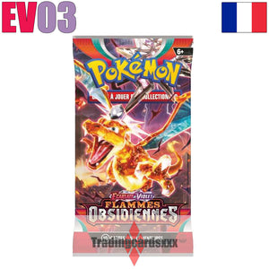 Pokémon - Booster de 10 cartes EV03 : Flammes Obsidiennes