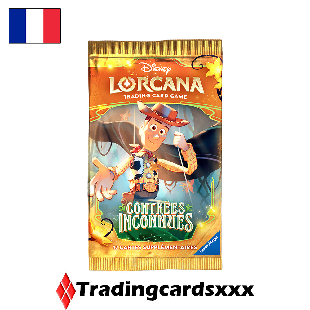 Disney Lorcana TCG - Display 24 boosters Chapitre 12 : Contrées Inconnues