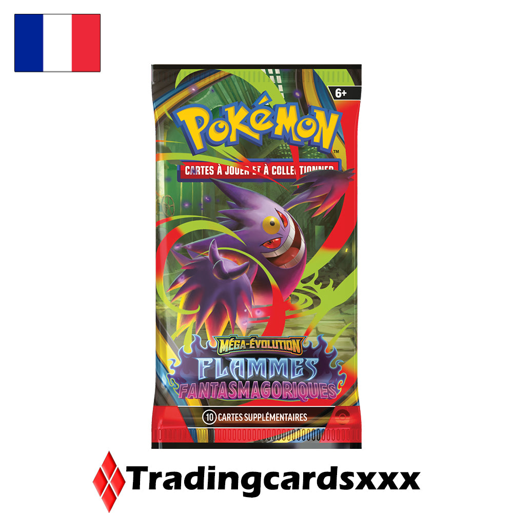 Pokémon - Booster de 10 cartes ME02 : Flammes Fantasmagoriques