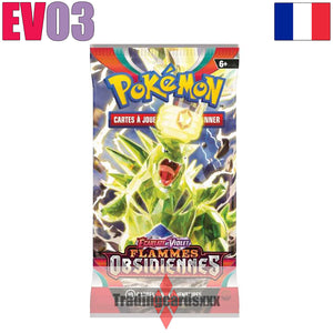Pokémon - Booster de 10 cartes EV03 : Flammes Obsidiennes