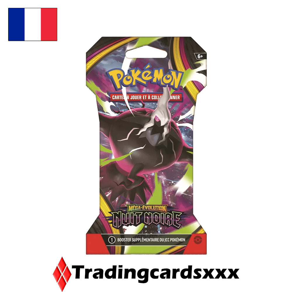 Pokémon - Booster sous blister de 10 cartes ME05 : Nuit Noire