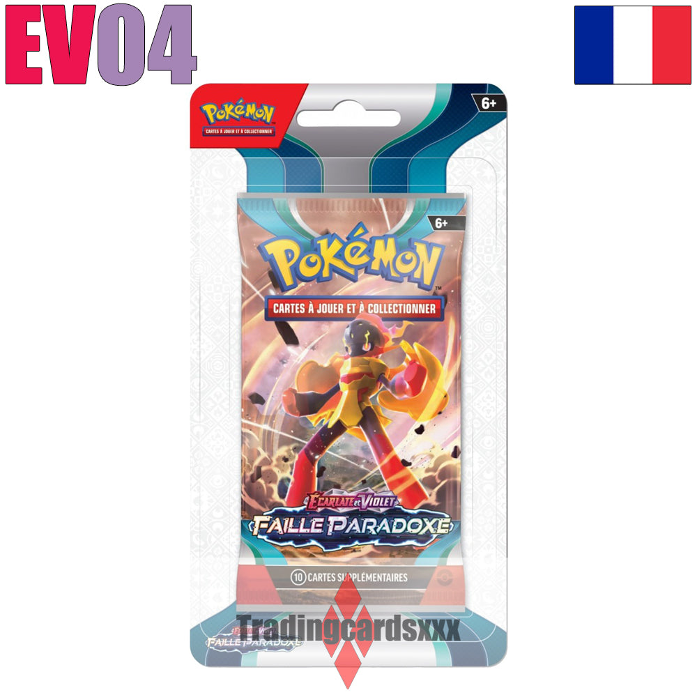 Pokémon - Carton de 36 boosters sous blister EV04 : Faille Paradoxe
