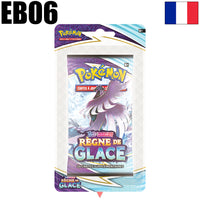 
              Pokémon - Booster de 10 cartes sous blister EB06 : Règne de Glace
            