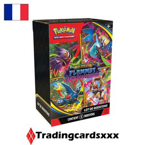 Pokémon - Lot de 6 boosters ME02 : Flammes Fantasmagoriques