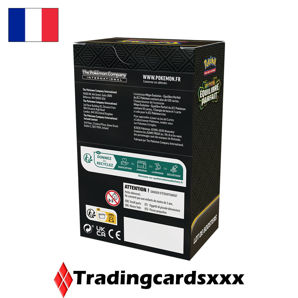 Pokémon - Lot de 6 boosters ME03 : Équilibre Parfait