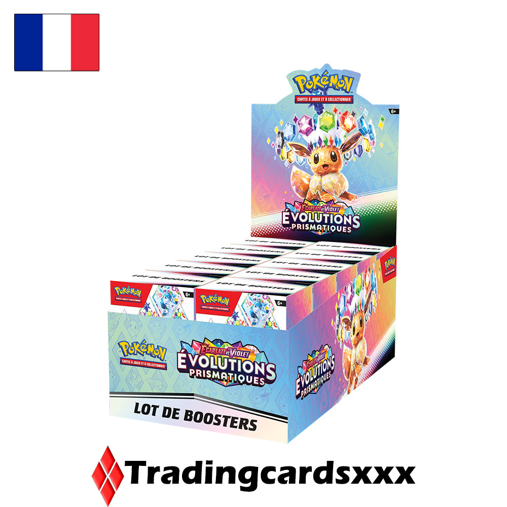 Pokémon - Display de 10 Lot de boosters / Bundle EV08.5 : Évolutions Prismatiques