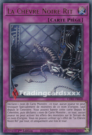 Yu-Gi-Oh! La Chèvre Noire Rit : UR CH01-FR038