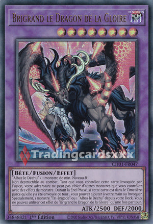 Yu-Gi-Oh! Brigrand le Dragon de la Gloire : UR CH01-FR047