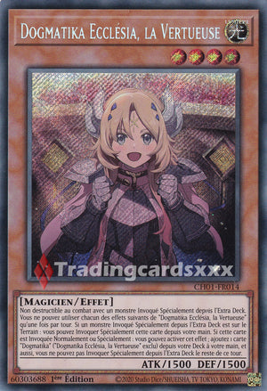 Yu-Gi-Oh! Dogmatika Ecclésia, la Vertueuse : SE CH01-FR014