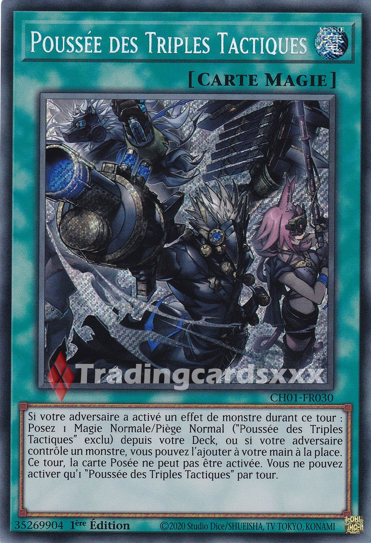 Yu-Gi-Oh! Poussée des Triples Tactiques : SE CH01-FR030