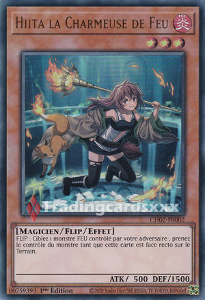 Yu-Gi-Oh! Hiita la Charmeuse de Feu : UR CH02-FR002
