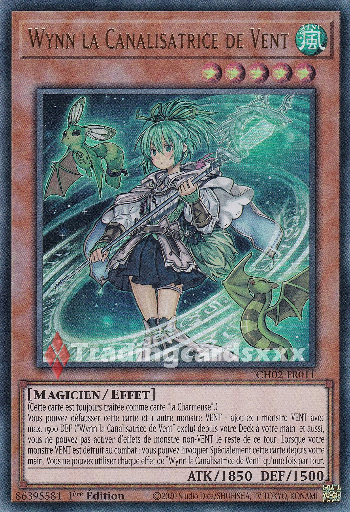 Yu-Gi-Oh! Wynn la Canalisatrice de Vent : UR CH02-FR011